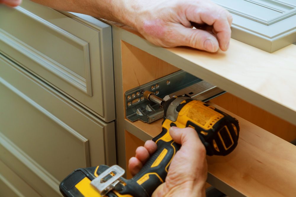 Handyman at work